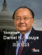 A 20 page tribute in an Hawaiian newspaper. With his family at his bedside, Senator Inouye died on December 17, 2012. His last word was ''aloha''.